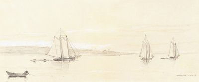 Fiskeflåten ved Gloucester av Winslow Homer