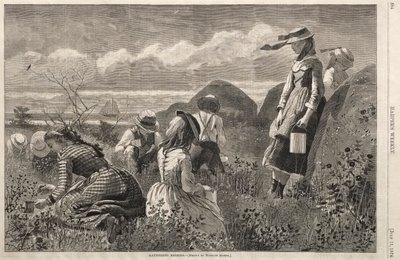 Samler bær, 1874. av Winslow Homer