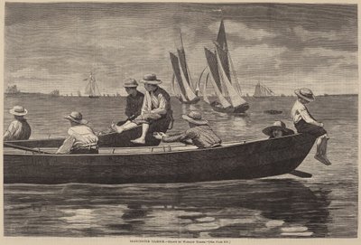 Gloucester Harbor, utgitt 1873. av Winslow Homer