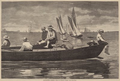 Gloucester Harbor, utgitt 1873. av Winslow Homer