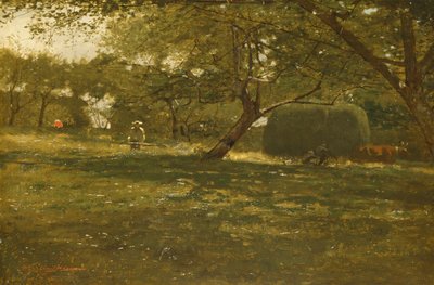 Innhøstingsscene, ca. 1873. av Winslow Homer