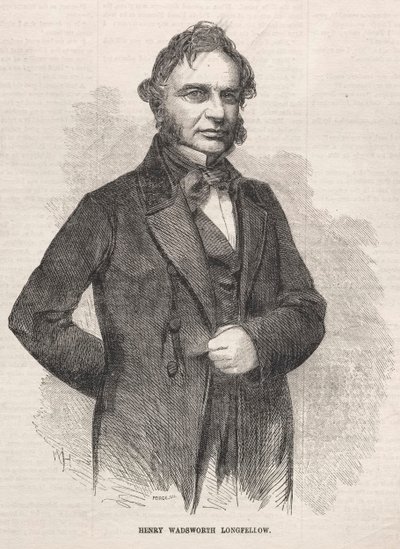 Henry Wadsworth Longfellow, 1858. av Winslow Homer