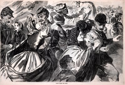 Hjemme fra krigen, fra Harper#39;s Weekly, 13. juli 1863 av Winslow Homer
