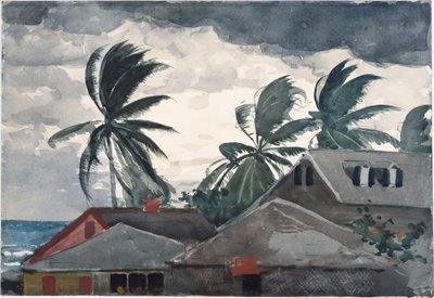 Orkanen, Bahamas av Winslow Homer