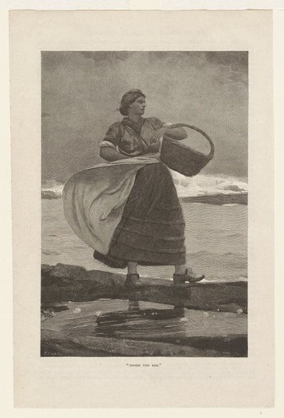Inne i baren av Winslow Homer