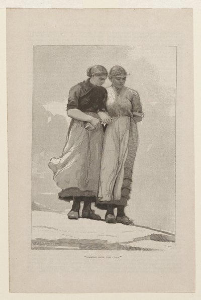 Utsikt over klippen av Winslow Homer