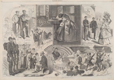 Nyheter fra krigen, publisert 1862. av Winslow Homer