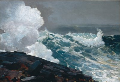 Northeaster, 1895, omarbeidet innen 1901. av Winslow Homer