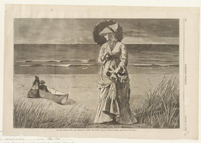 På stranden - To er selskap, tre er ingen av Winslow Homer