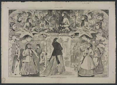 Åpningsdag i New York, 1868. av Winslow Homer