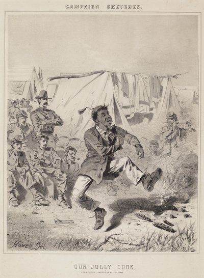 Våre Jolly Cook-kampanjeskisser. av Winslow Homer
