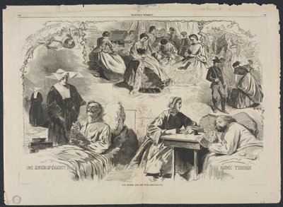 Våre kvinner og krigen, 1862. av Winslow Homer