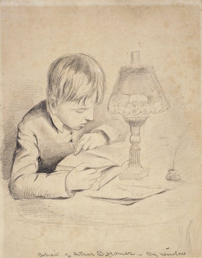 Portrett av Arthur Benson Homer, 1853 av Winslow Homer