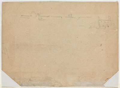 Taklinje [verso], 1862. av Winslow Homer