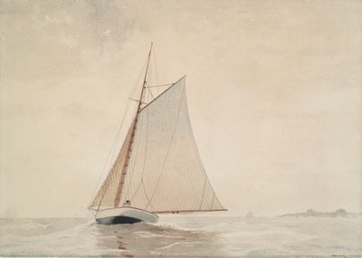 Seiler utenfor Gloucester av Winslow Homer