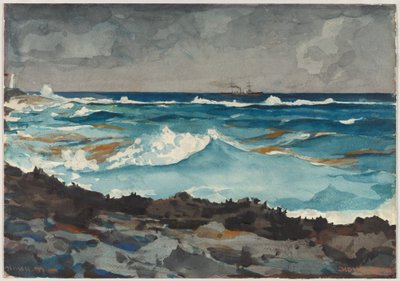 Shore and Surf, Nassau av Winslow Homer