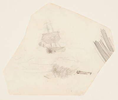 Square Rigger i et stormfullt hav av Winslow Homer