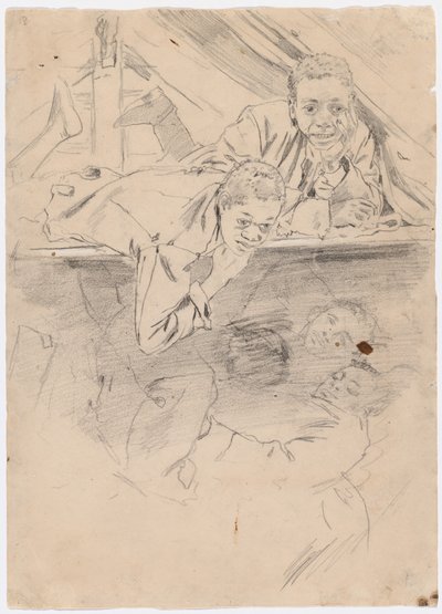 Studie for Army Boots [verso], 1865. av Winslow Homer