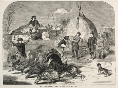 Thanksgiving - Midler og muligheter av Winslow Homer