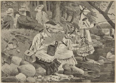 Fiskefølget av Winslow Homer