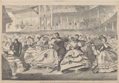 Det store russiske ballet ved Musikkhøgskolen, 5. november 1863, publisert 1863. av Winslow Homer