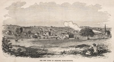 Den nye byen Belmont, Massachusetts av Winslow Homer