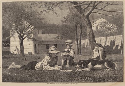The Nooning, utgitt 1873. av Winslow Homer