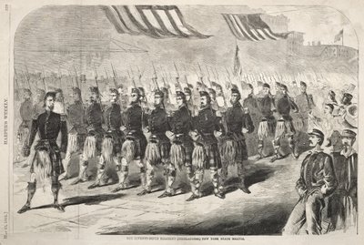 Det 79. regimentet (Highlanders) i New York State Militia av Winslow Homer