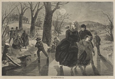 Skøytesesongen av Winslow Homer