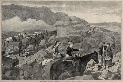 Toppmøtet til Mount Washington, 1869. av Winslow Homer