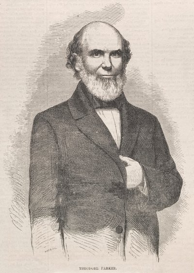 Theodore Parker, 1858. av Winslow Homer