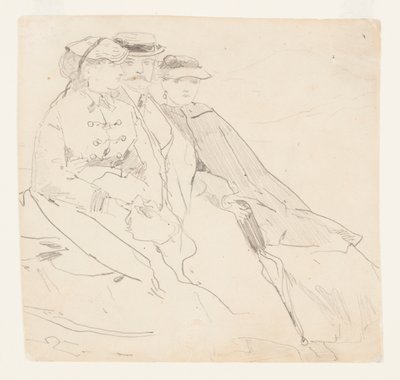 Tre figurer av Winslow Homer