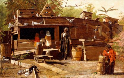 Onkel Ned hjemme, 1875 av Winslow Homer