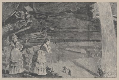 Under the Falls, Catskill Mountains Fra et maleri av Winslow Homer, 1872. av Winslow Homer