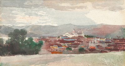 Utsikt over Santiago de Cuba, 1885. av Winslow Homer
