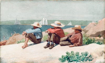 Ser på skipene, Gloucester av Winslow Homer