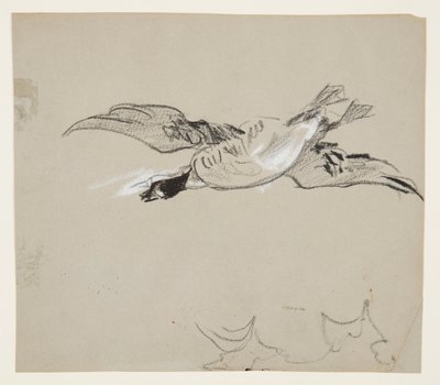 Villgås på flukt av Winslow Homer