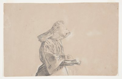 Woman in a Sunbonnet   1239387   no       norwegian Successfully Translated  Original: Composition de Stephany, a wallpaper design from, Le decor moderne dans la tenture et le tissue, pub. 1930 (pochoir print) Translat: Composition de Stephany, a wallpaper av Winslow Homer