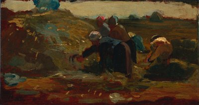 Kvinner som arbeider i et felt, 1867. av Winslow Homer