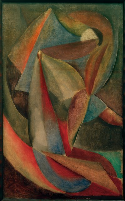 Wladimir Burljuk, Danseren / maleriet, rundt 1910 av Wladimir Burljuk