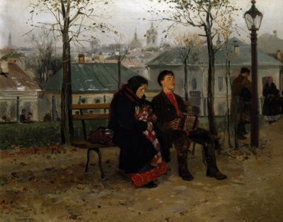 På boulevarden av Wladimir Jegorowitsch Makowski