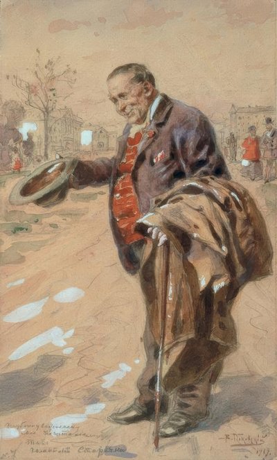 Den galante eldre herren av Wladimir Jegorowitsch Makowski