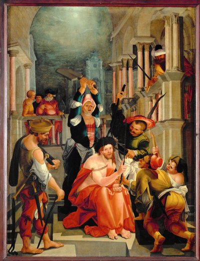 Kristus kronet med tornekronen av Wolf Huber