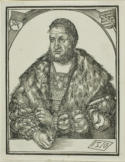 Kurfyrst Frederick III av Sachsen, fra Det intellektuelle speilet av menneskelig lykke av Wolf Traut