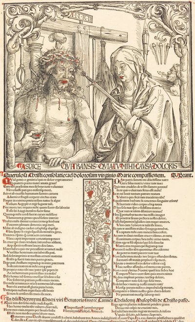 The Man of Sorrows and Mater Dolorosa av Wolf Traut