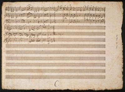 Seks motdanser, 1784 av Wolfgang Amadeus Mozart