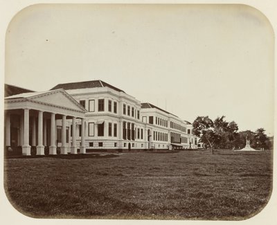 Daendels Palace på Waterlooplein i Batavia av Woodbury and Page