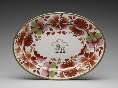 Tallerken av Worcester Porcelain Manufactory