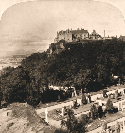 Stirling Castle, Skottland, 1900. av Works and Sun Sculpture Studios
