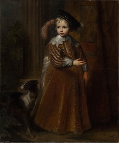 Portrett av Vilhelm II, prins av Orange-Nassau av Workshop of Anthony van Dyck